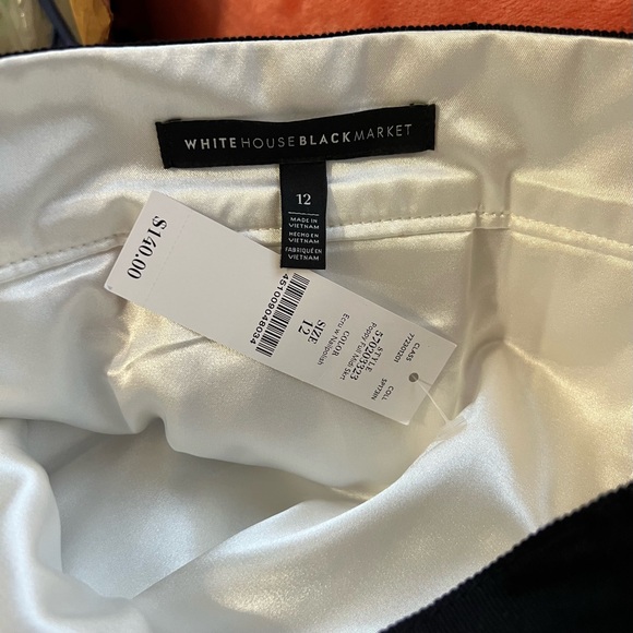 WHBM Floral Poppy Midi Full Skirt NWT Size 12 - Picture 16 of 16